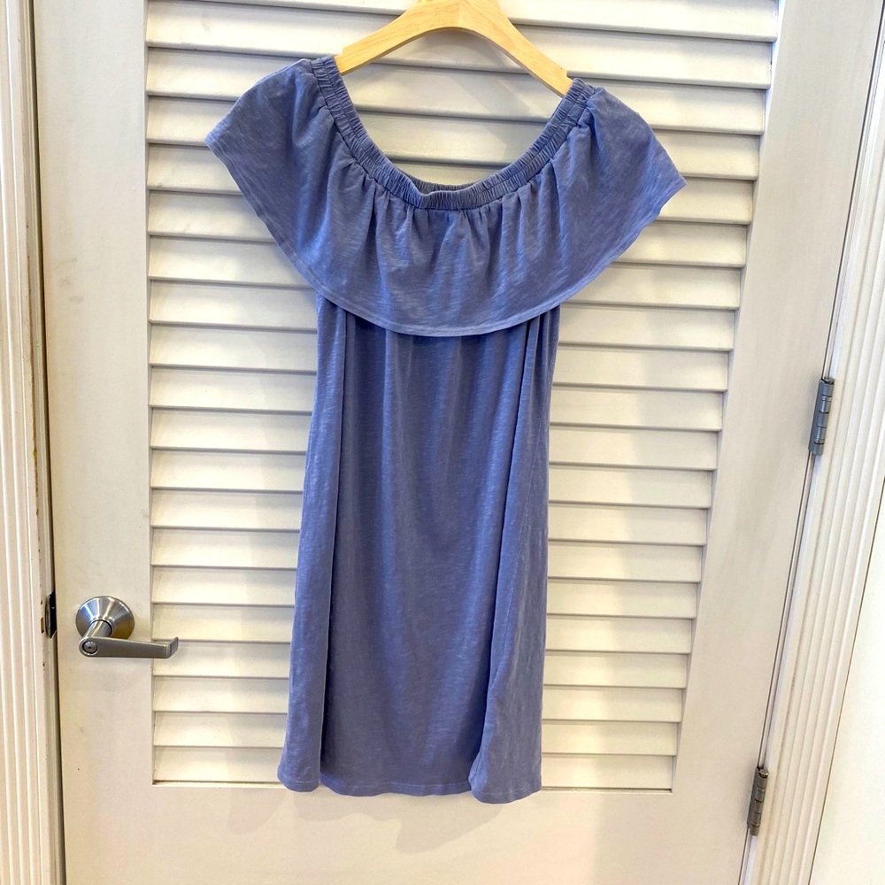 Sundry off shoulder Ruffle Dress size large